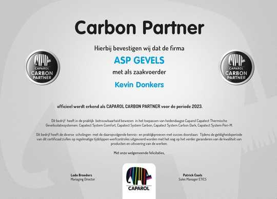 Caparol Carbon Partner 2023